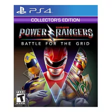 Ps4 Power Rangers Battle For The Grid Collectors Edition