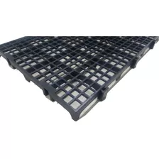 10 Pisos Plastico Preto Estrado Plástico 50x25cm Multi Canil