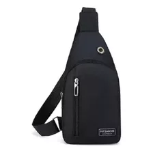 Bolso Banano Cruzado Bandolera Morral Negro