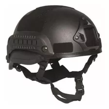 Remate Casco Mil Tec Militar Mich 2002 Con Riel