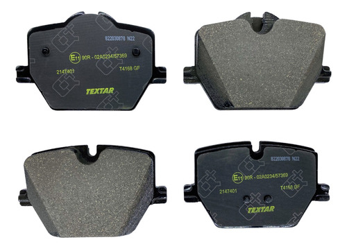 Balatas Traseras Textar Toyota Supra 2019 2020 2021 2022  Foto 3