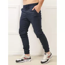  Calças Jans Masculina Jogger Com Punho Na Perna Elastico