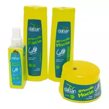 Kit Home Care Muuuito Macio Dalsan 3x300ml 1x120ml Cabel Qui