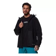 Jaqueta Rush Woven Fz Masculina Preta Under Armour Oferta