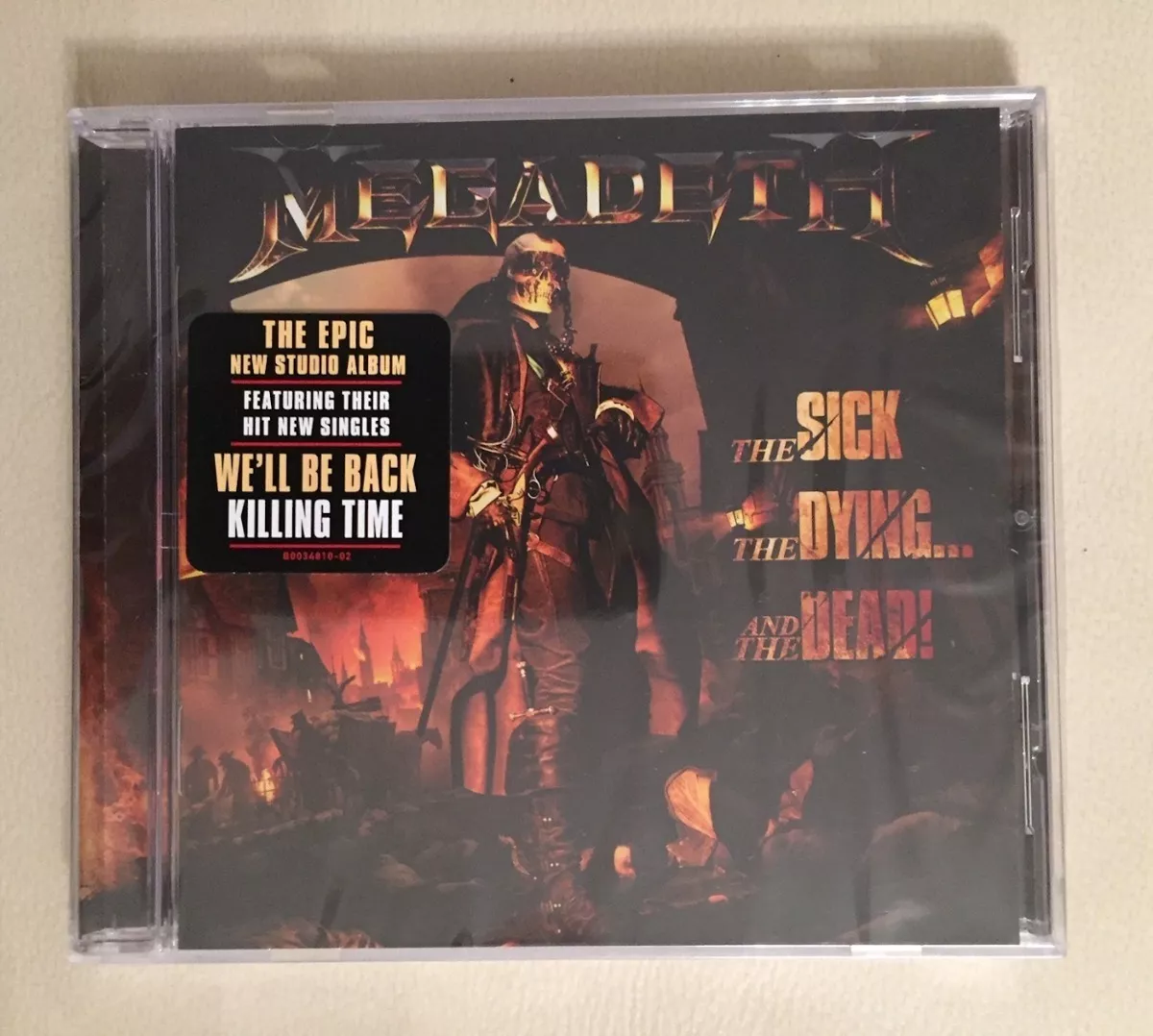 Megadeth The Sick The Dying And The Dead! Cd / Usa / Nuevo