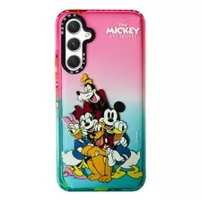 Carcasa Para Samsung A33 5g Mickey Y Minnie Disney Colores