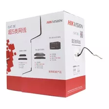 Cable Utp Cat5e Exterior 305m 100% Cob Hikvision