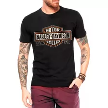 Camiseta Motorcycle Harley Davidson Retro Plus Size G2 A G8