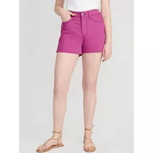 Shorts Jean Old Navy Cintura Alta Plus Size