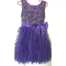 Vestido Biscotti Elegante Niña Usado Talla 6 