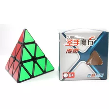 Cubo Rubik 3x3 Shengshou Pyraminx Legend , Base Color De La Estructura Base Negra