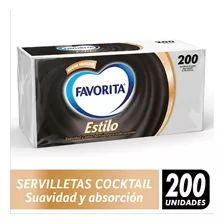 Servilletas Practica Cock Favorita 200uni(5 Display) Super