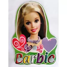 Perchero Barbie Letrero Antiguo Usado Retro Vintage 