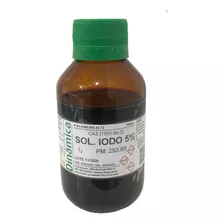 Iodo 5% - Lugol - 100ml - Dinâmica