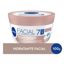 Hidratante Facial 7 Em 1 Beleza Radiante 100g Nivea 