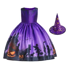 Disfraces De Bruja De Halloween Para Niñas, Vestido De