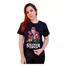 Polera Stranger Things Serie 2023 Exclusividad Algodón C-777