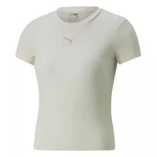 Blusa Puma Classics Ribbed Slim Tee 535689 99