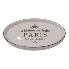 Jabonera De Porcelana Paris 