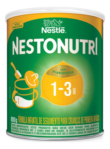 Fórmula Infantil Em Pó Nestonutri Composto Lácteo 800g