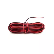 Cable Electrónica Rojo Negro Rollo 5 Metros 