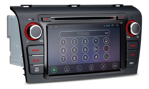 Mazda 3 2004-2009 Android 2k Wifi Dvd Gps Bluetooth Radio Foto 3