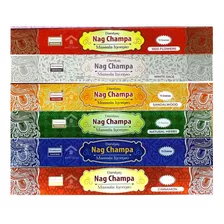 Kit Incenso Massala Nag Champa Darshan 06 Cx