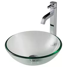 Lavabo De Vidrio Transparente Cgv1011412mm1007ch De 14 ...