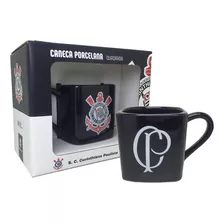 Caneca De Porcelana Corinthians Timão Presente Oficial