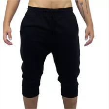 Bermuda Jogger Moletom Masculina 3/4 Religioso Fé Gospel