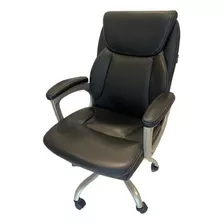 Cadeira Executiva Serta Comfort Molas Individuais Até 125kg Cor Cinza-escuro
