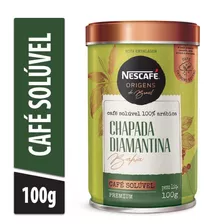 Café Solúvel Nescafé Origens Brasil - Chapada Diamantina - 100g