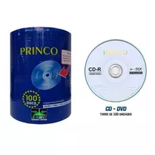 Cd-r Princo Imprimible De Punta A Punta Torre 100 Unidades