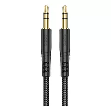 Cable Auxiliar Hoco Upa24 Smooth Jack 3.5mm 1m Negro