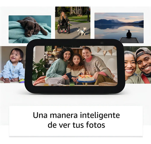 Amazon Echo Show 5 3rd Gen Asistente Virtual Alexa Pantalla 5.5 Color Negro Carbón