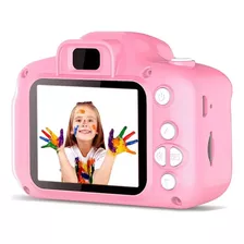 Máquina Fotográfica E Vídeo Digital Infantil Recarregável