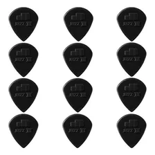 Pack De 12 Cañas Dunlop Jazz Iii De Nylon Negras De 1,4 Mm