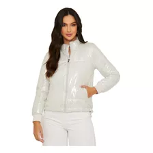 Jaqueta Puffer Matelasse Metalizada