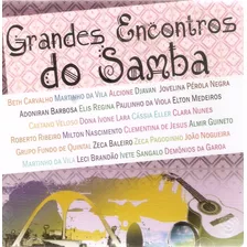 Cd Grandes Encontros Do Samba - Grandes Encontros Do Samba