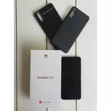 Celular Huawei P20 Negro Muy Buenas Condiciones Con 2 Fundas