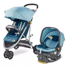 Coche Century Stroll On 3-wheel Travel System Azul