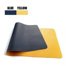 Alfombrilla Para Mouse - Mouse Pad Bicolor Azul Amarillo