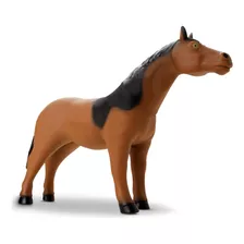 Brinquedo Cavalo Marrom Animais Da Fazenda 34cm - Bee Toys