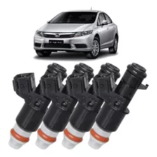 4x Bico Injetor New Civic 1.8 16v Flex 06 À 11 Mega Premium