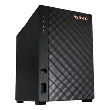 Storage Nas Asustor As1102t 2 Baias 1gb Ddr4 2.5 Gigabit