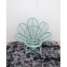 Cadeira Leque Azul Tifany