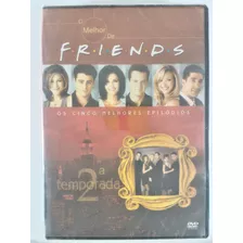 Dvd Friends Os Cinco Melhores Eps. 2ª Temporada Lacrado 1q