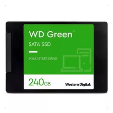 Disco Sólido Interno Western Digital Wd Green Wds240g3g0a 240gb Preto