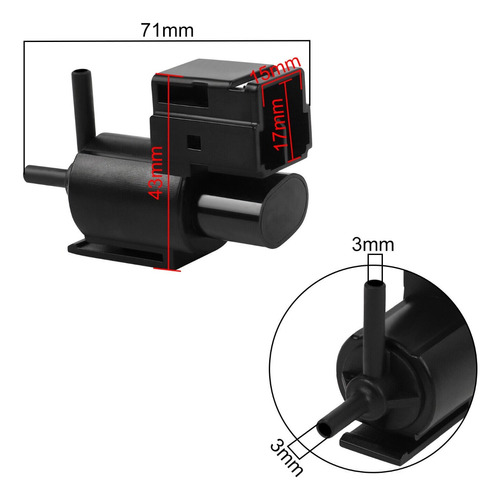 Solenoide Vlvula Vacio Egr Mazda Artis 323 Mpv 626 Su12020 Foto 2