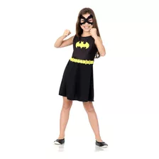 Fantasia Batgirl Super Pop Infantil - Original